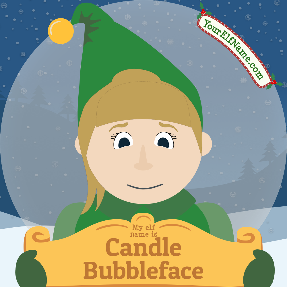 Candle Bubbleface