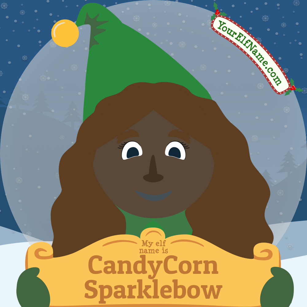 CandyCorn Sparklebow