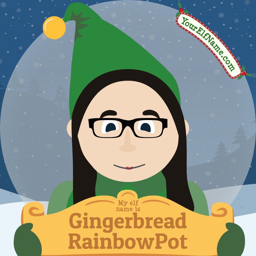 Gingerbread RainbowPot