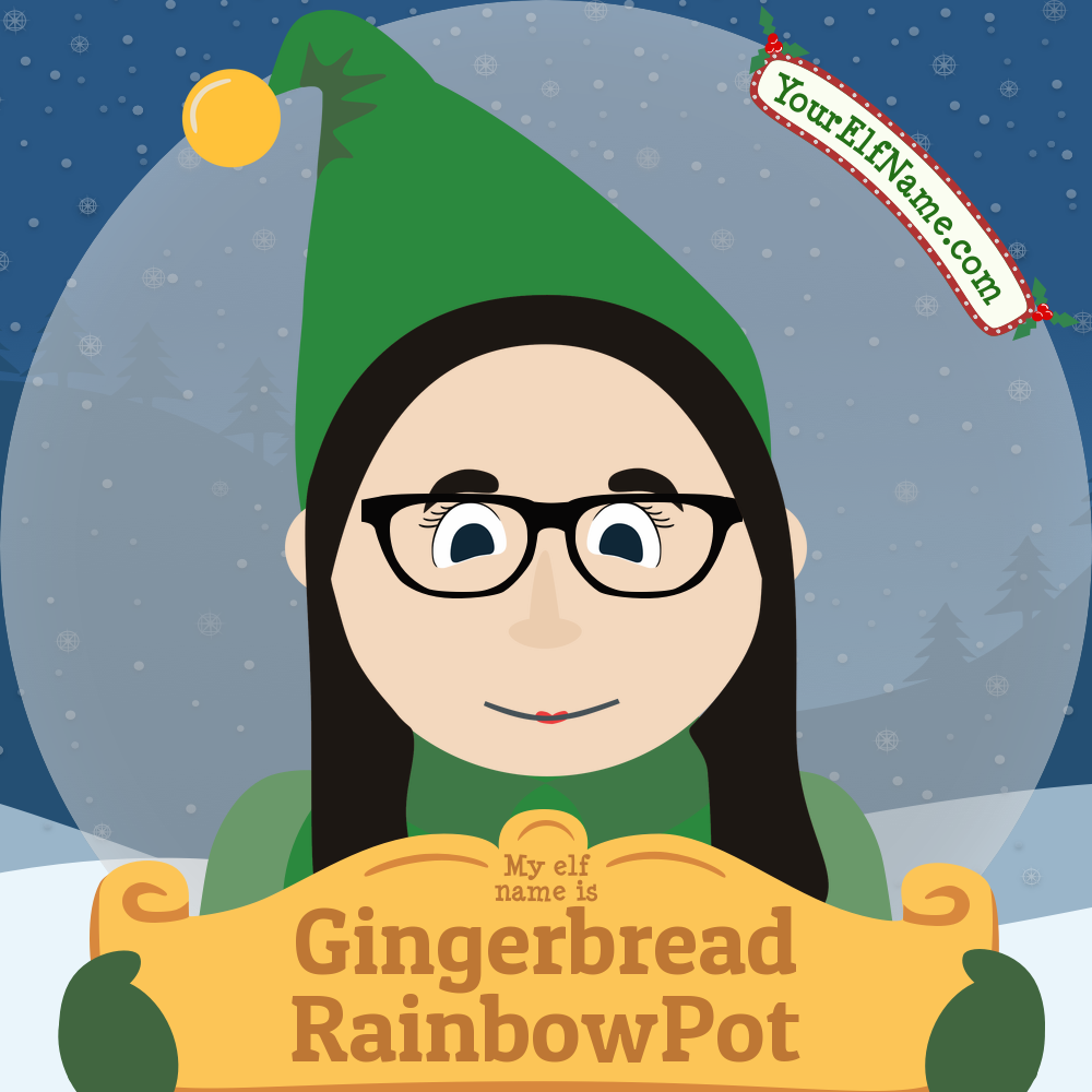 Gingerbread RainbowPot