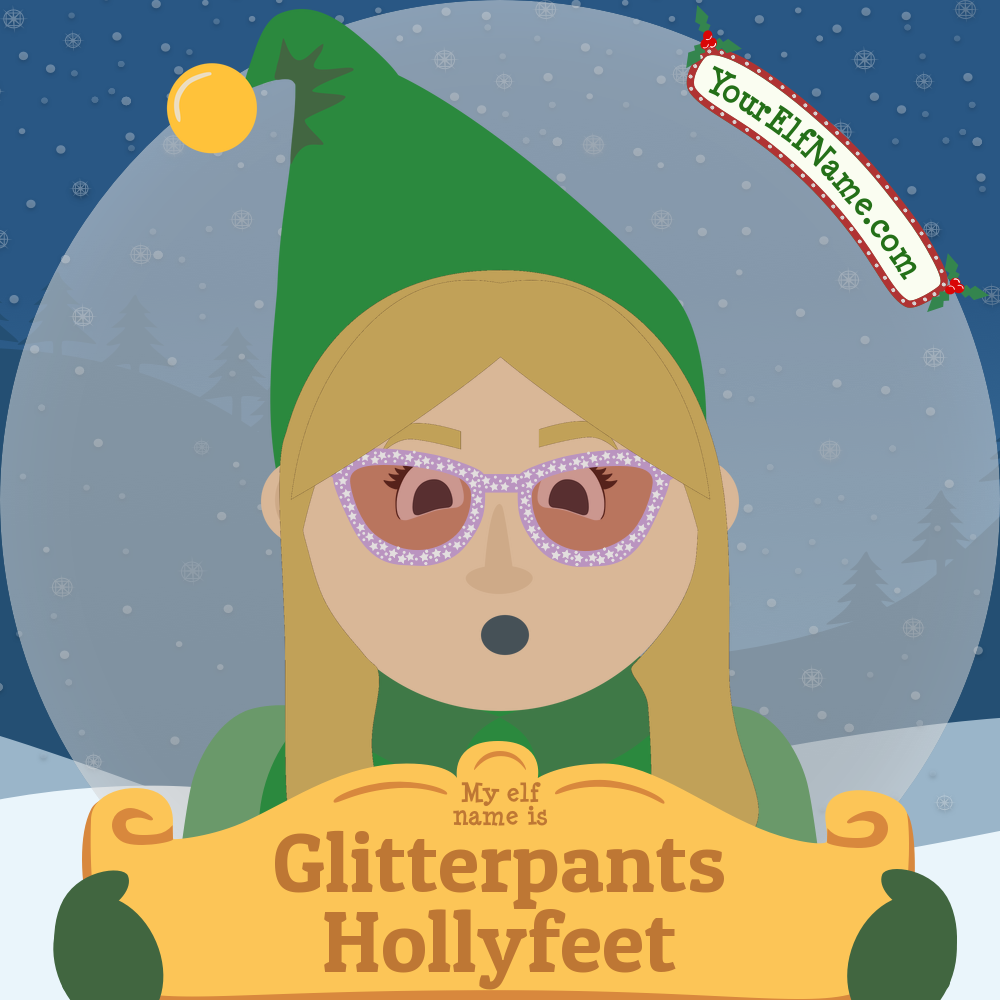 Glitterpants Hollyfeet