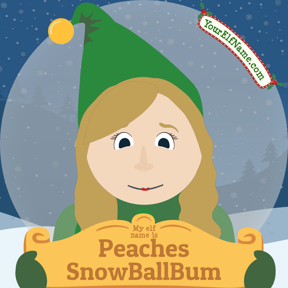 Peaches SnowBallBum